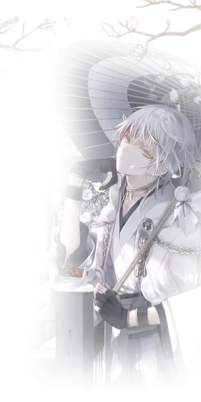 打伞少年