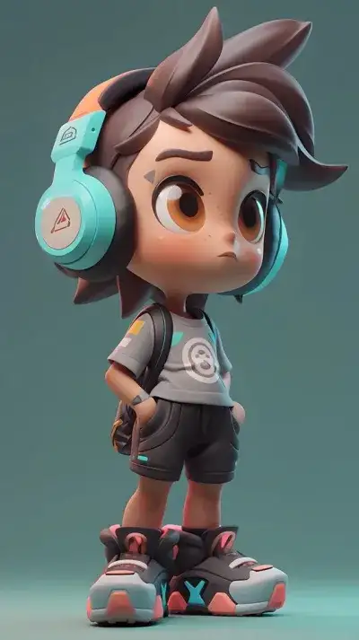 3D cute