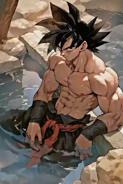 goku，anime，AI